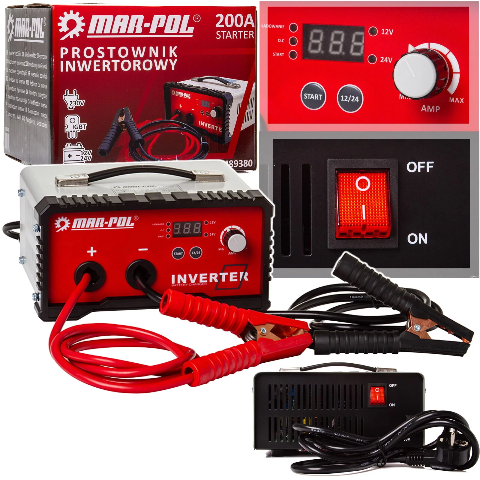 PROSTOWNIK INWERTOROWY 200A M-P