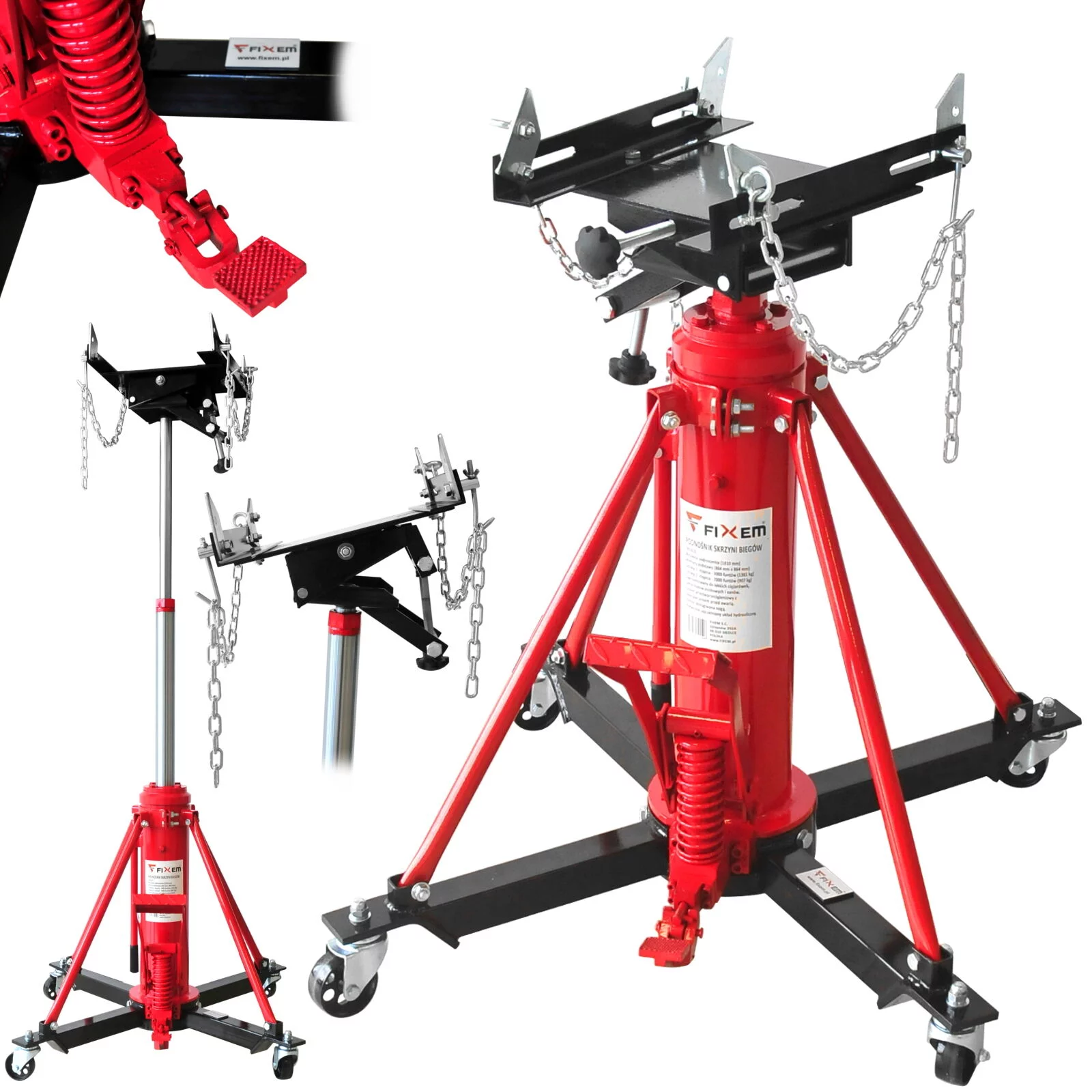 PODNOŚNIK SKRZYNI BIEGÓW