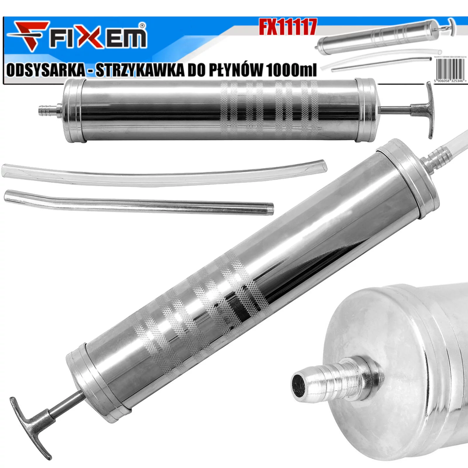 STRZYKAWKA 1000ml ODSYSARKA OLEJU met.