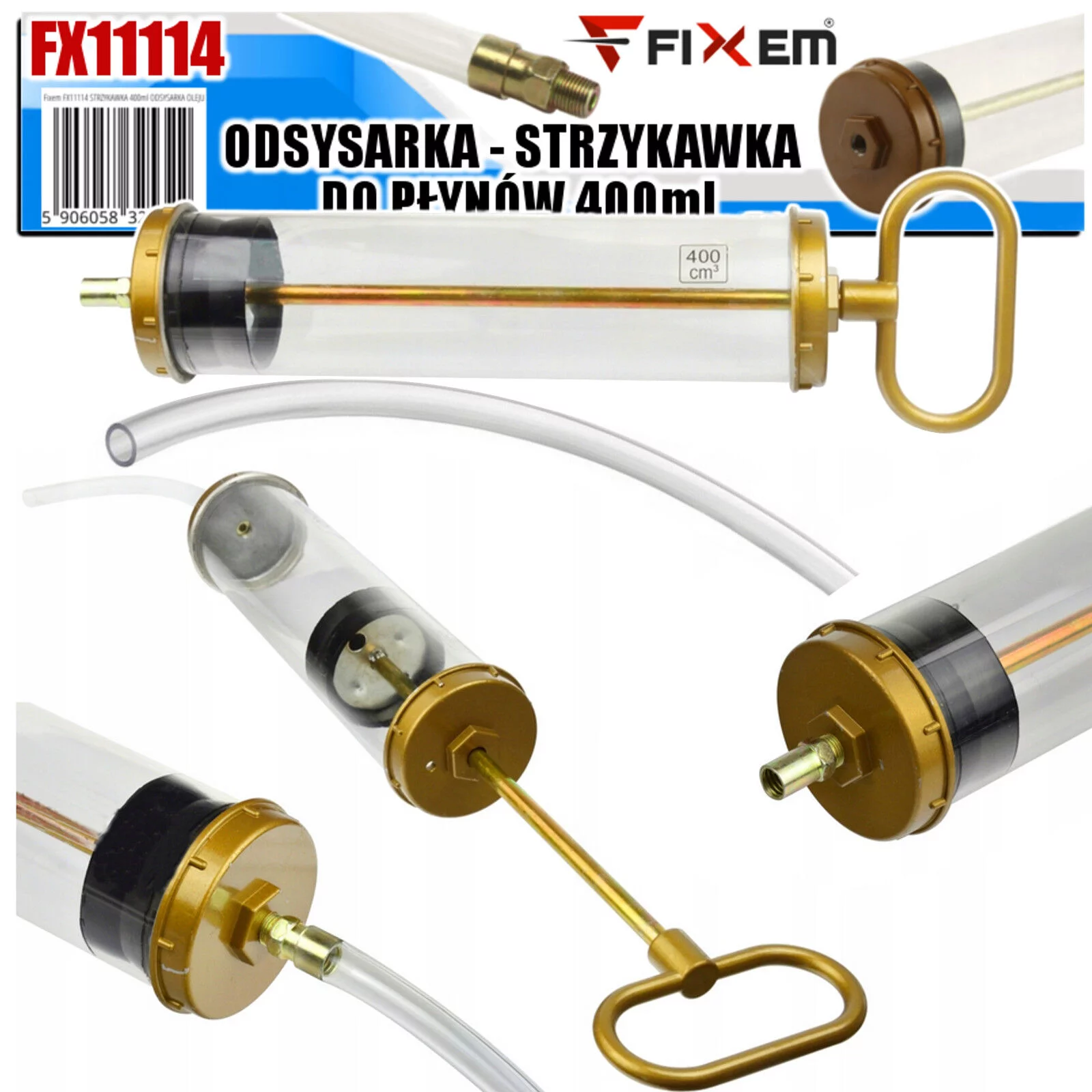 STRZYKAWKA 400ml ODSYSARKA OLEJU