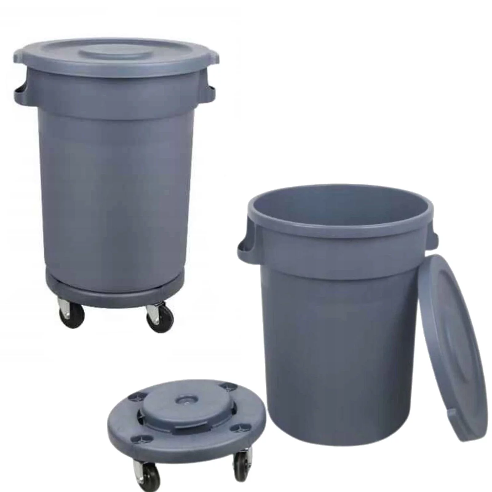 BECZKA 2w1 NA WODĘ , ODPADY 220L kółka