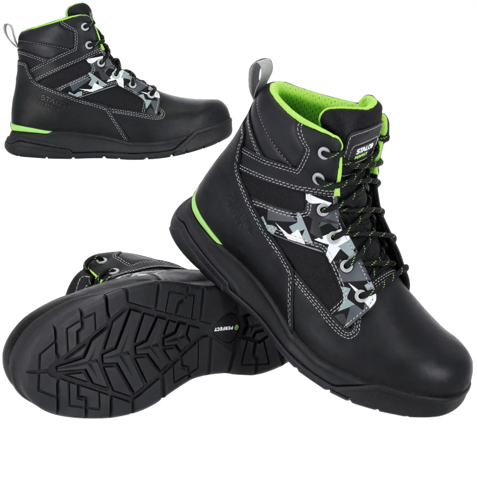 Trzewik skórzany ROOFER O3S roz.47 STALCO PERFECT 