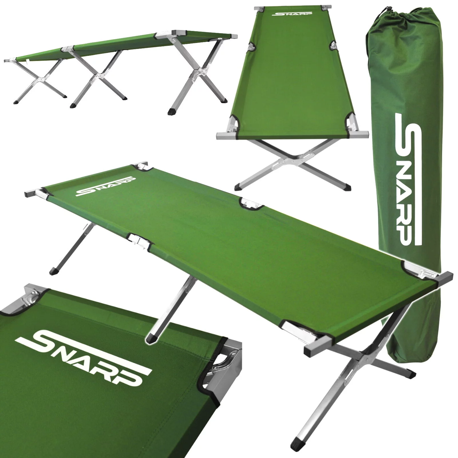 ŁÓŻKO TURYSTYCZNE SKŁADANE POLOWE LEŻANKA KANADYJKA XXL TORBA LEŻAK