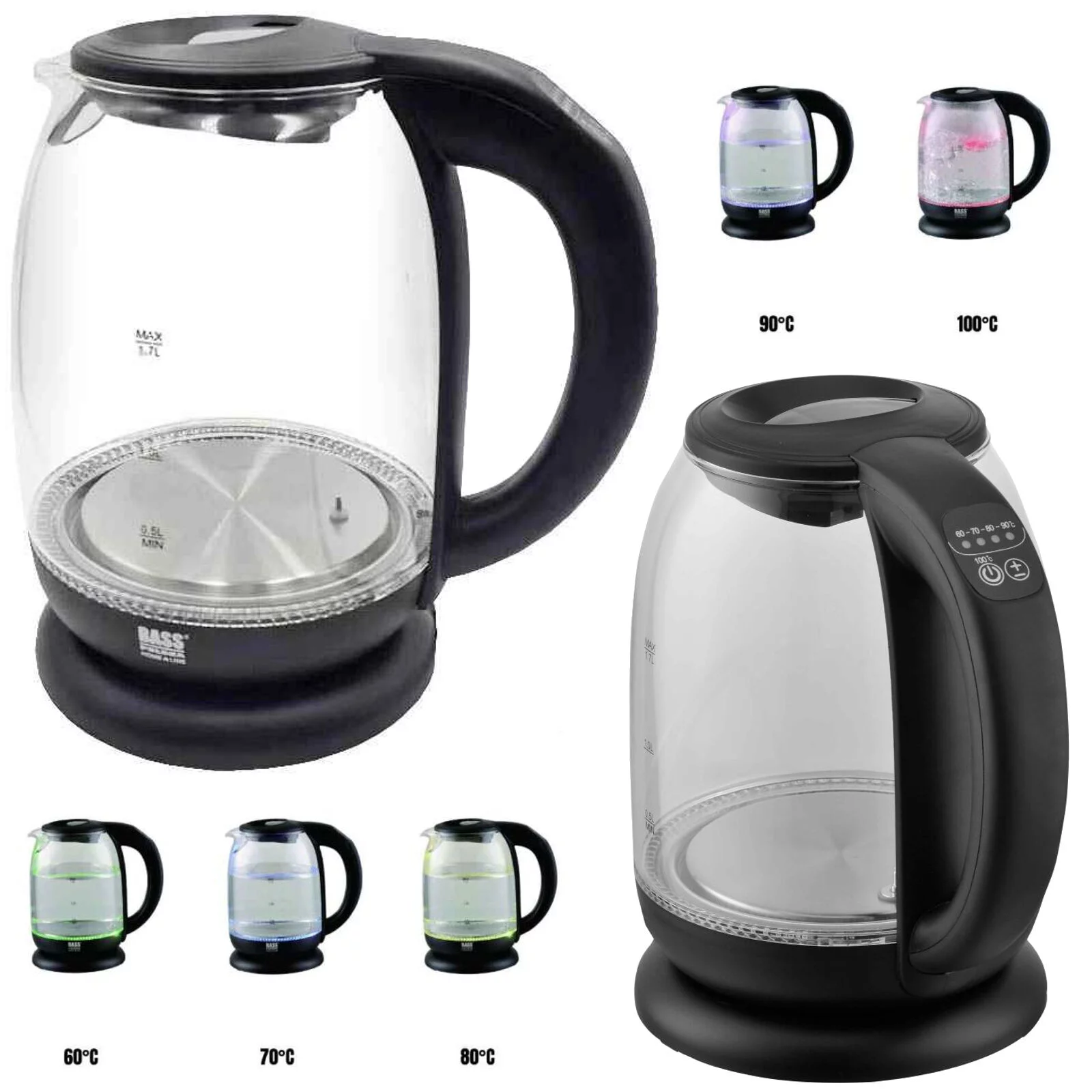 CZAJNIK BEZPRZEWODOWY 1,7L BH10355