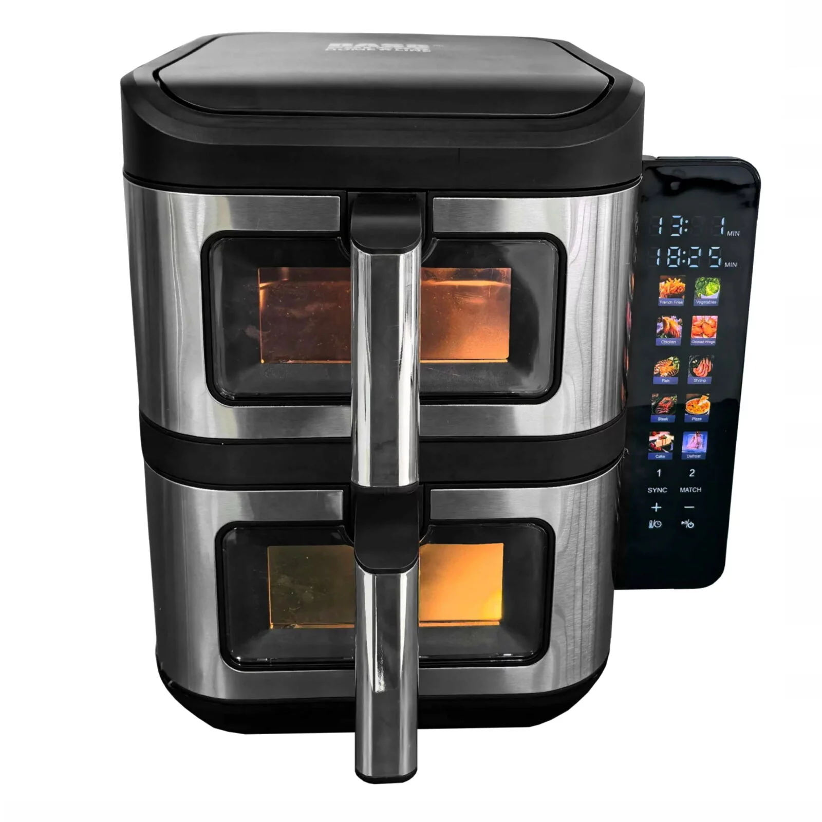 FRYTKOWNICA DWUKOMOROWA 2x5,5L BEZTŁUSZCZOWA