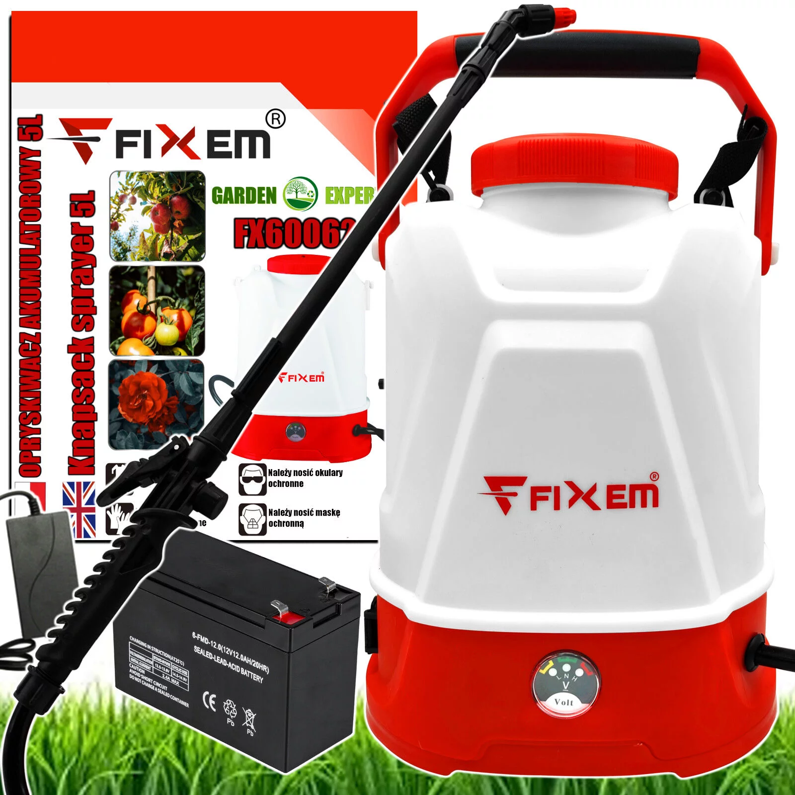 OPRYSKIWACZ AKUMULATOROWY 5L FX60062