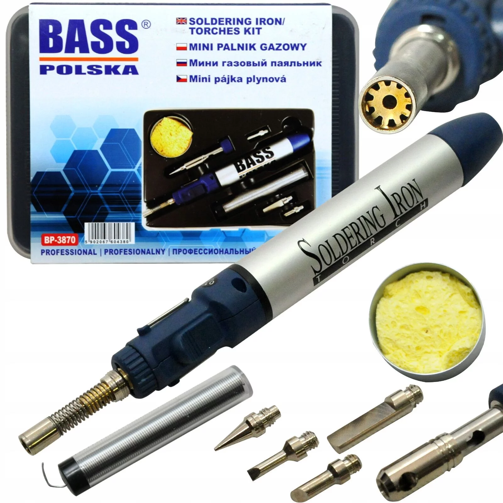 PALNIK LUTOWNICA GAZ. MINI ZESTAW