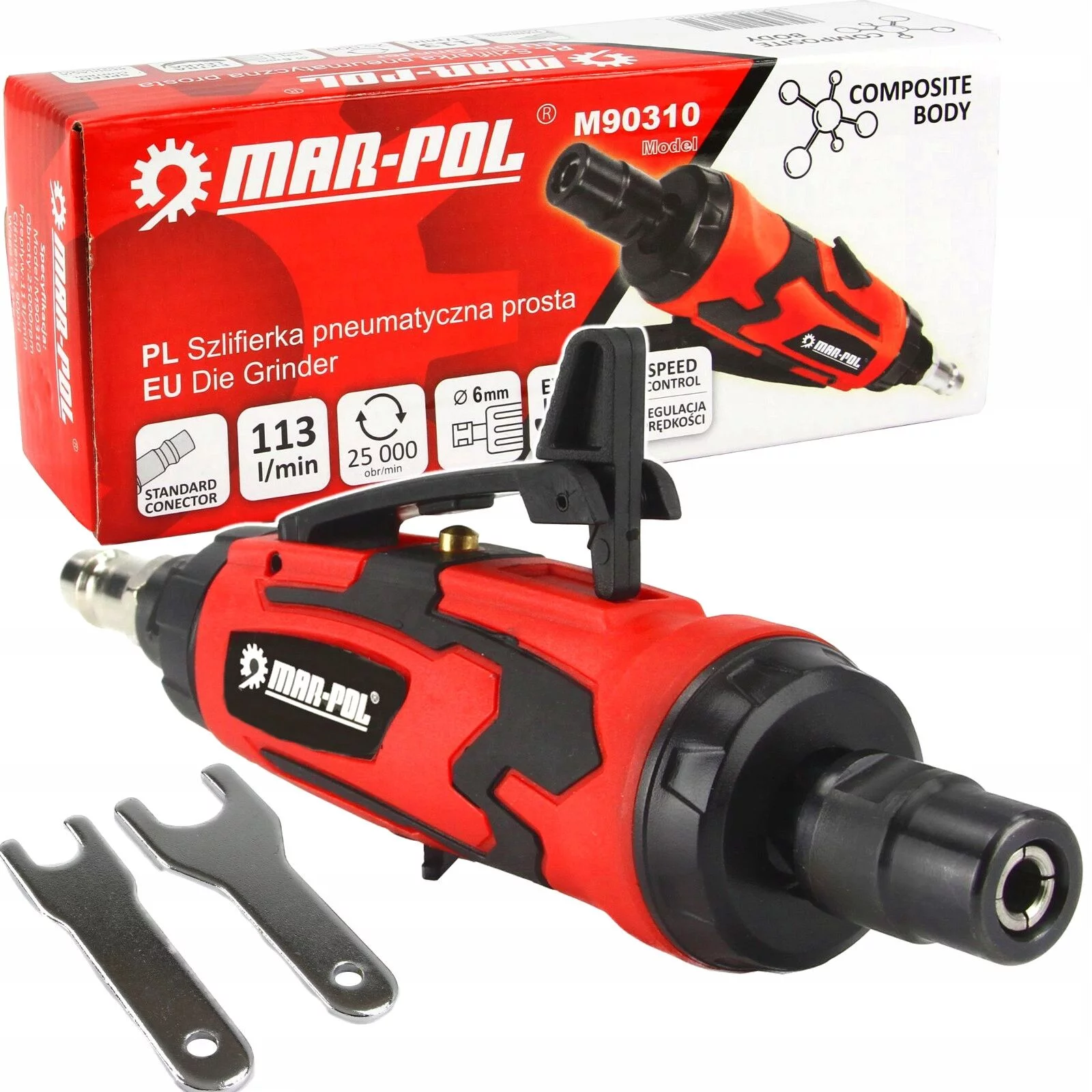 SZLIFIERKA PNEUMATYCZNA PROSTA