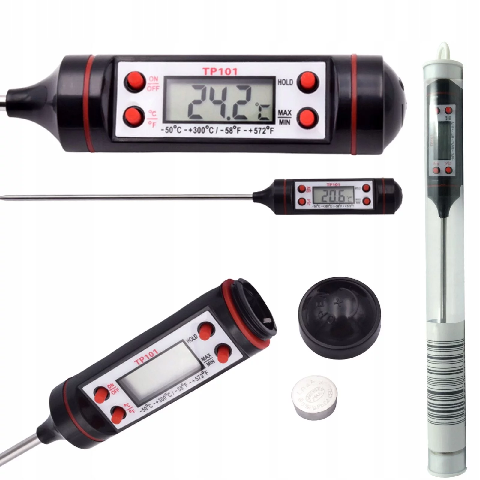 Termometr kuchenny do potraw i płynów