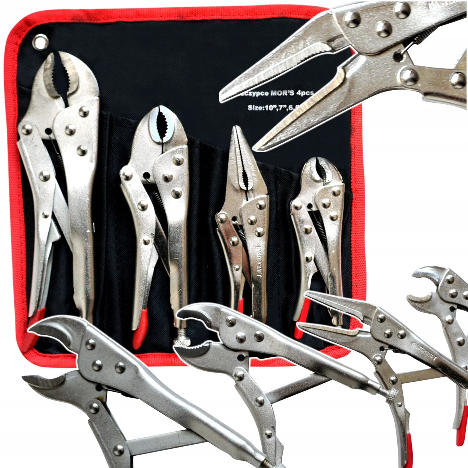 ZESTAW SZCZYPIEC MORSA 4SZT