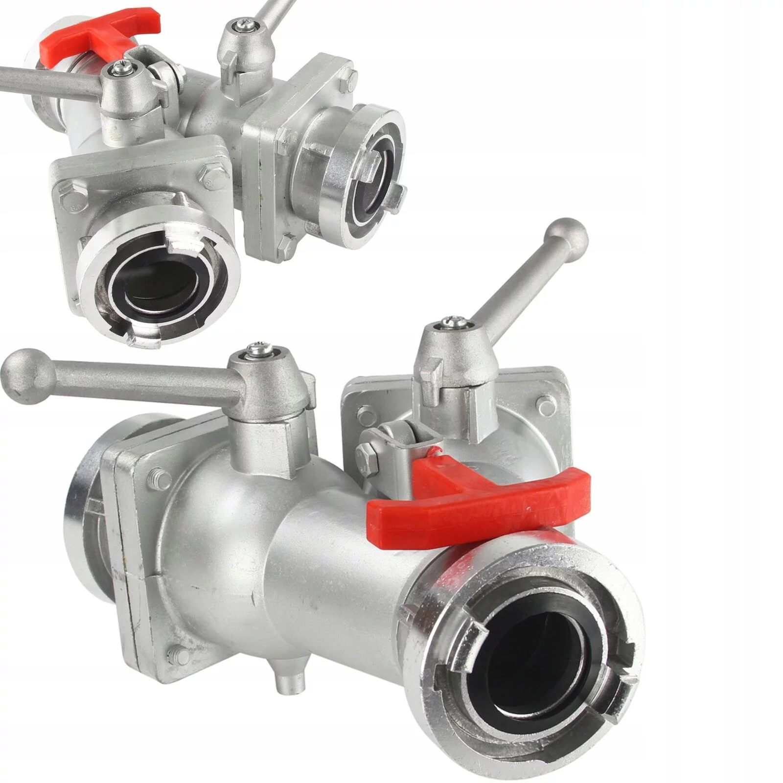 ROZDZIELACZ KULOWY z 2" na 2x2" ZŁĄCZE STRAŻACKIE