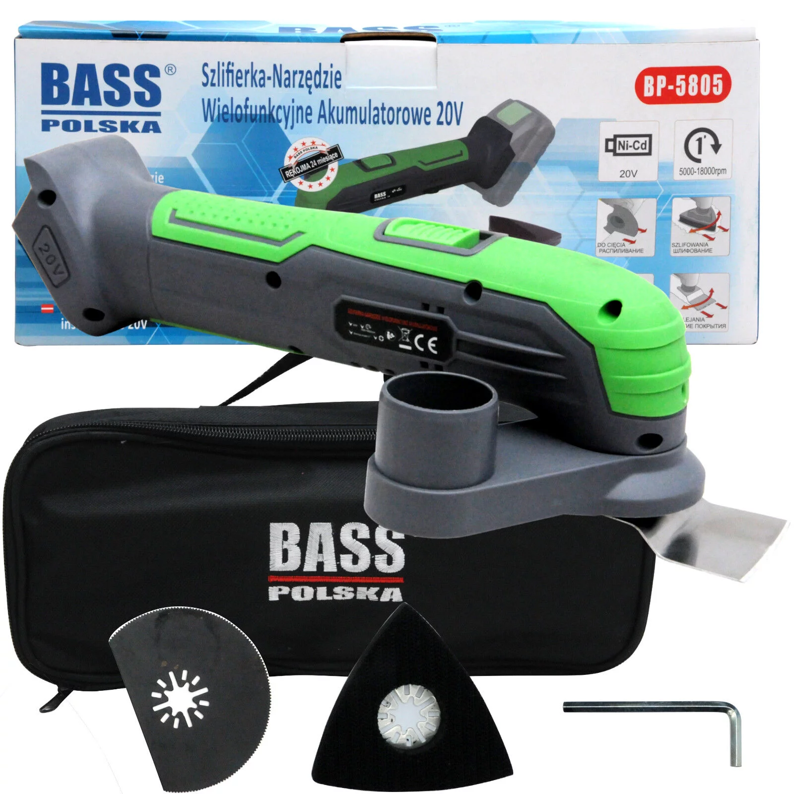 URZĄDZENIE WIELOFUNKCYJNE RENOWATOR 20V wersja''0'