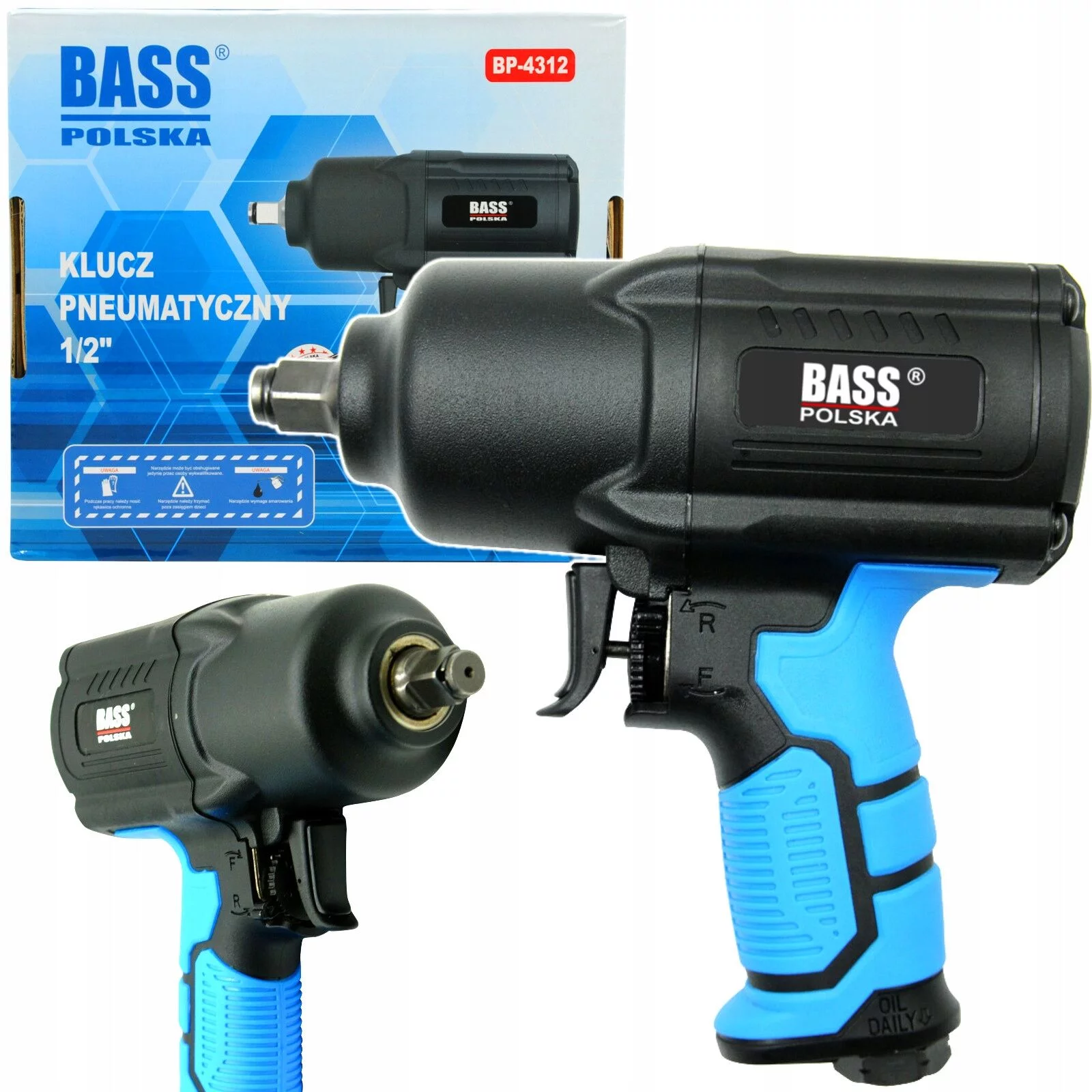KLUCZ PNEUMATYCZNY 1/2'' 1990Nm BASS-POLSKA