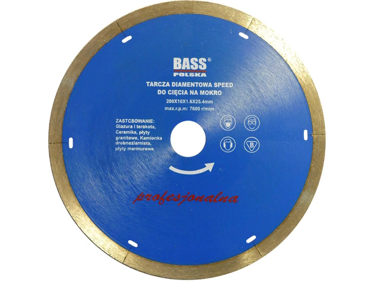 TARCZA DIAMENTOWA 200MMX25,4 SPEED