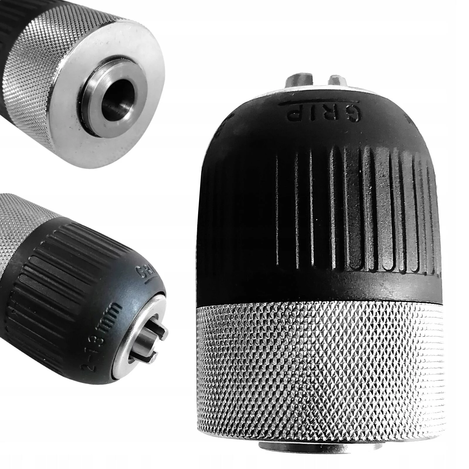 UCHWYT WIERT. GŁÓWKA 13 B12 SAMOZACISK MET-PL