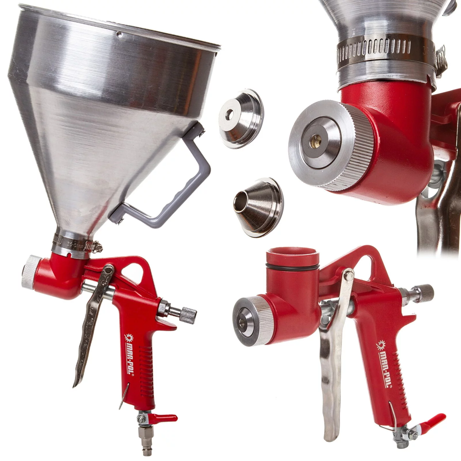 PISTOLET DO TYNKÓW M80631 ALU