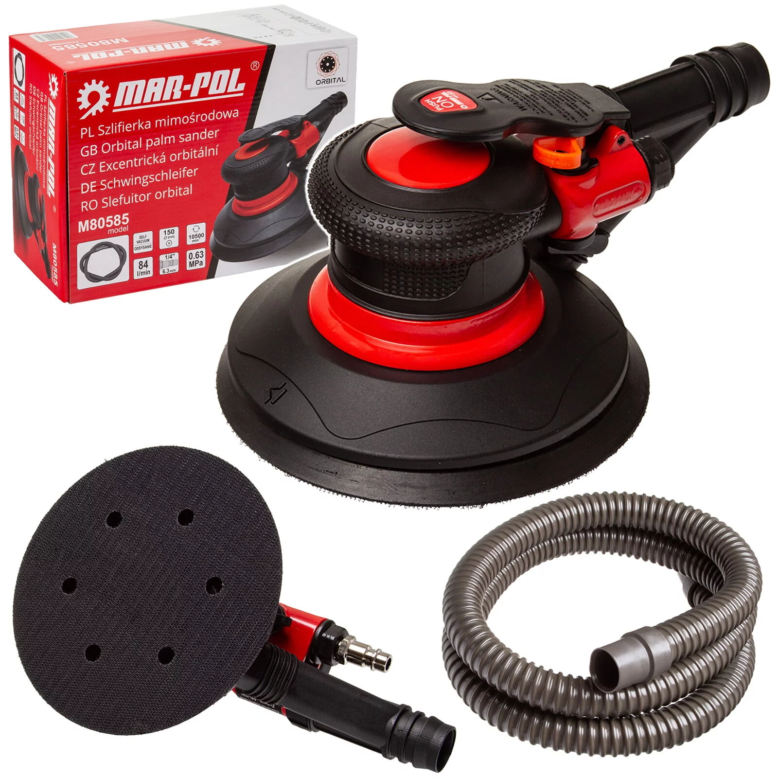 SZLIFIERKA MIMOŚRODOWA 150mm MAR-POL