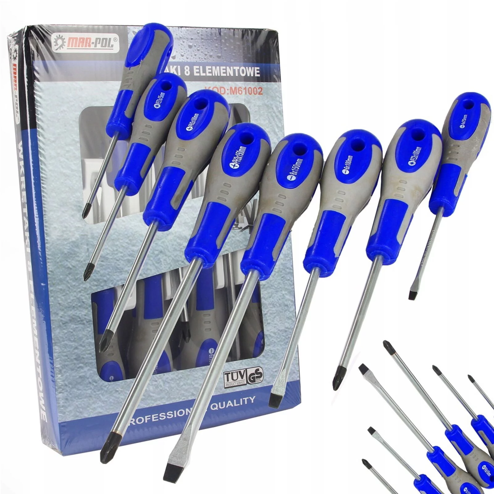 ŚRUBOKRĘTY WKRĘTAKI 8el