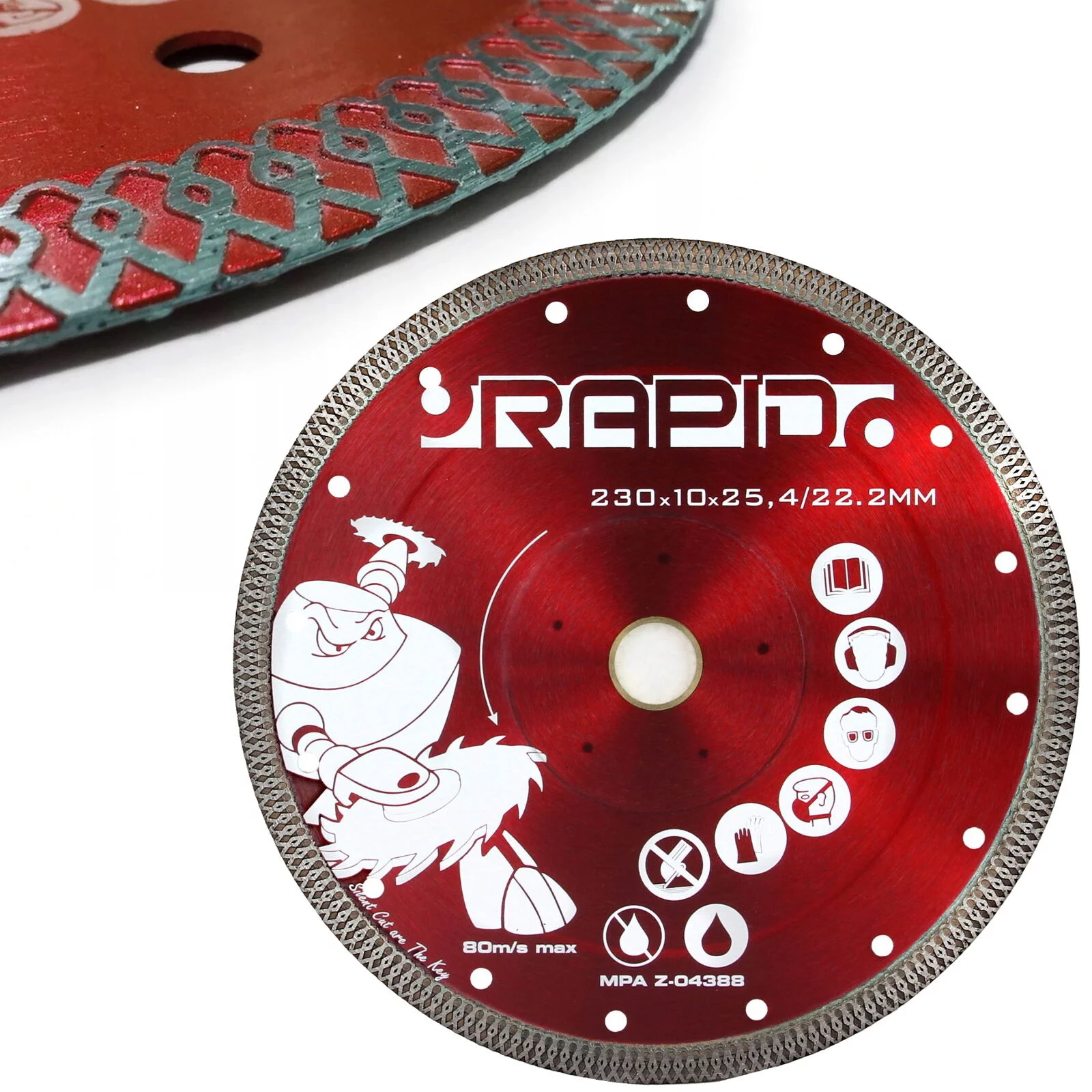 TARCZA DIAMENTOWA 230X10X25,4/22,2