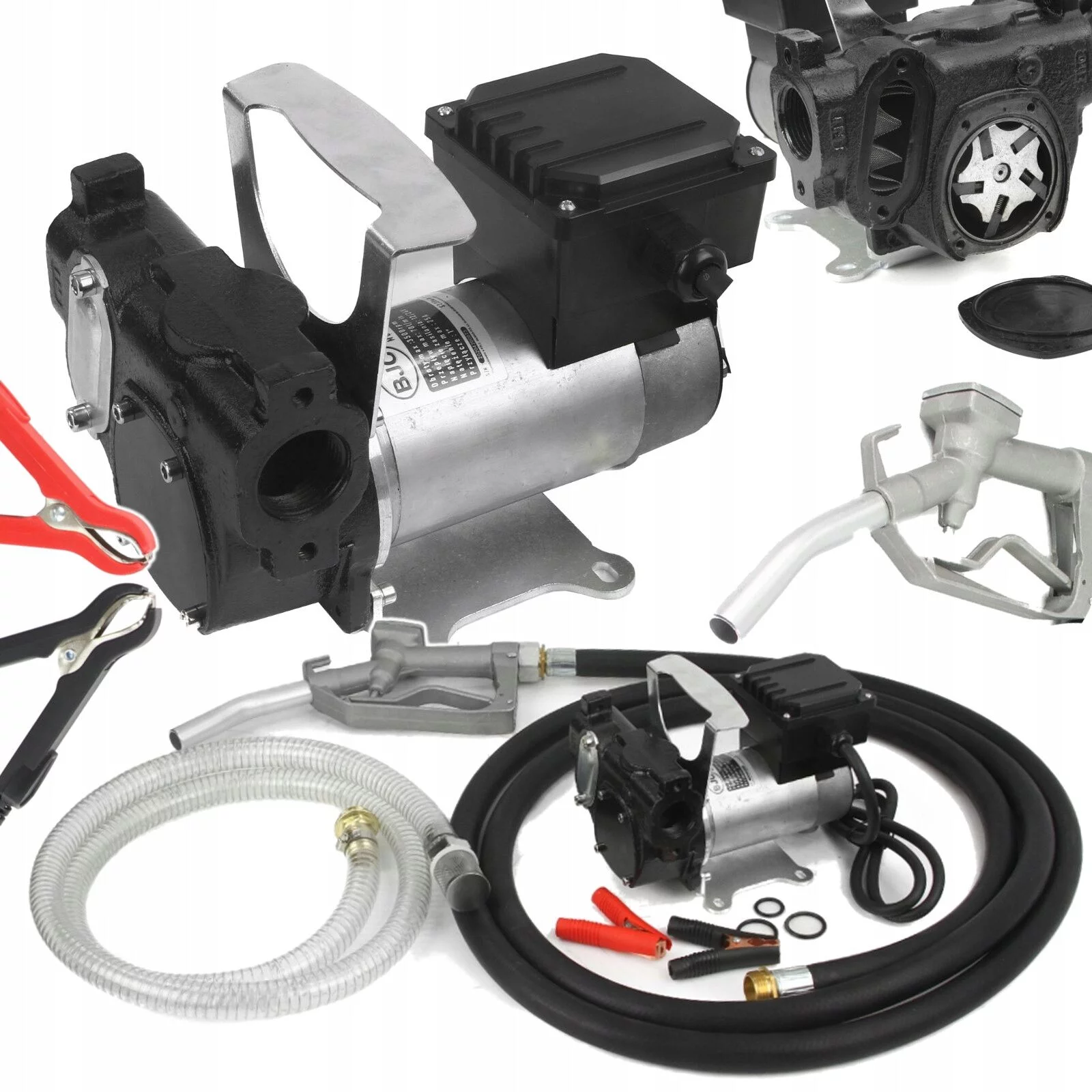 POMPA DO OLEJU 12-24V BJC M66902 - zestaw