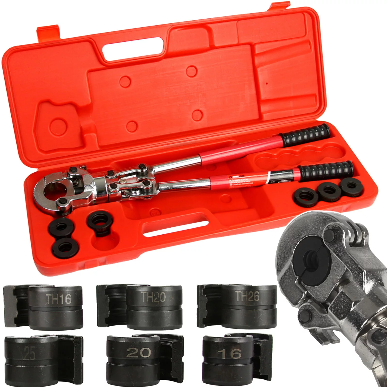 ZACISKARKA DO RUR PEX typ U + H 16-26