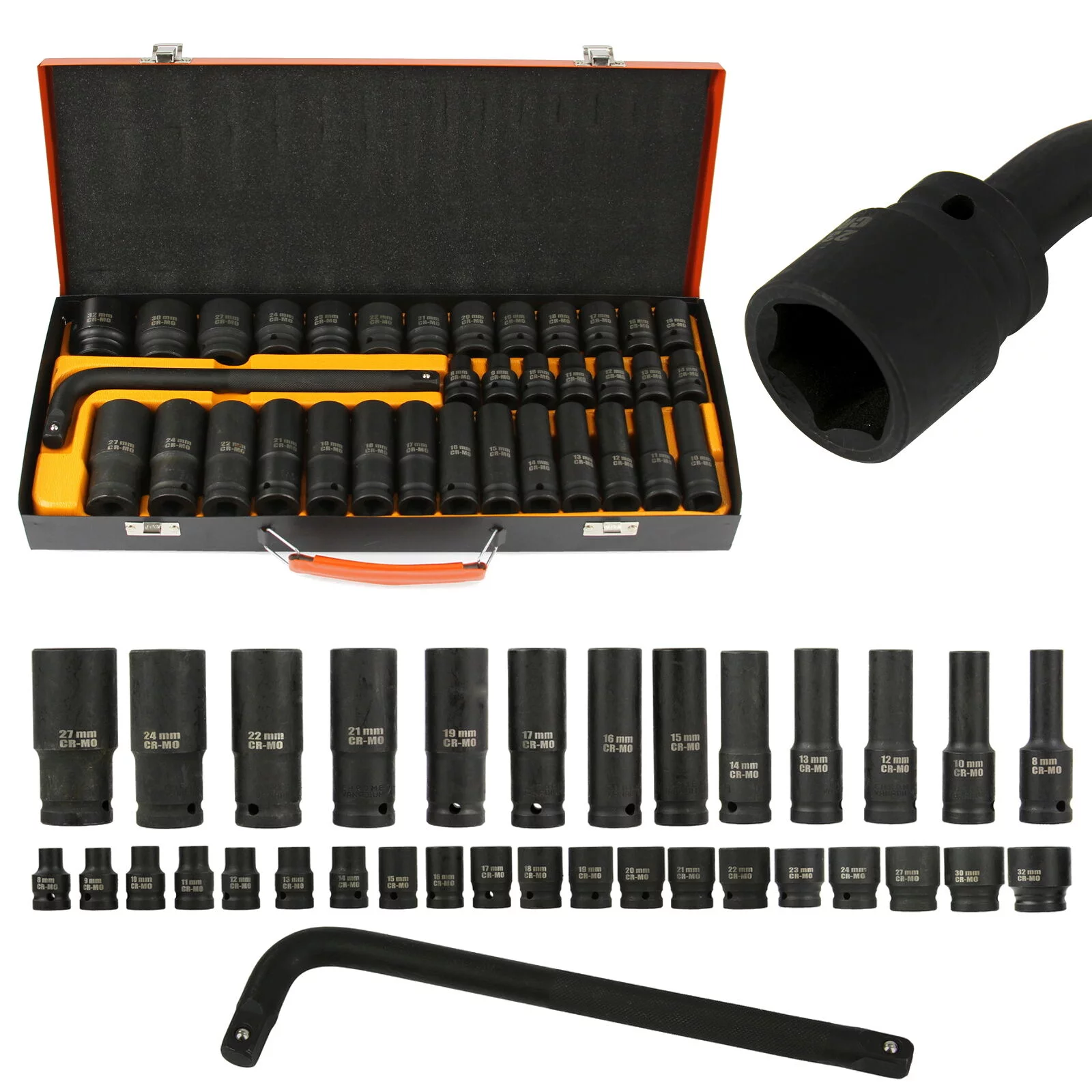 KLUCZE NASADOWE 1/2 35el BJC 8-32mm