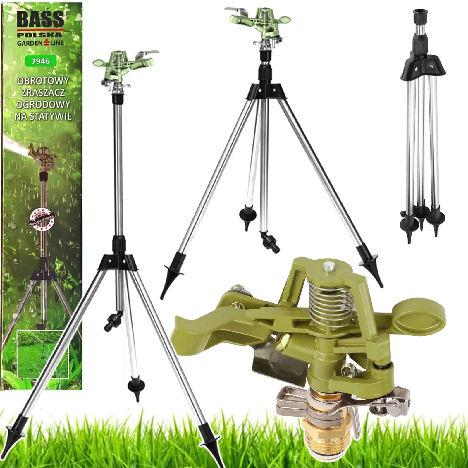 ZRASZACZ OBROTOWY na STATYWIE