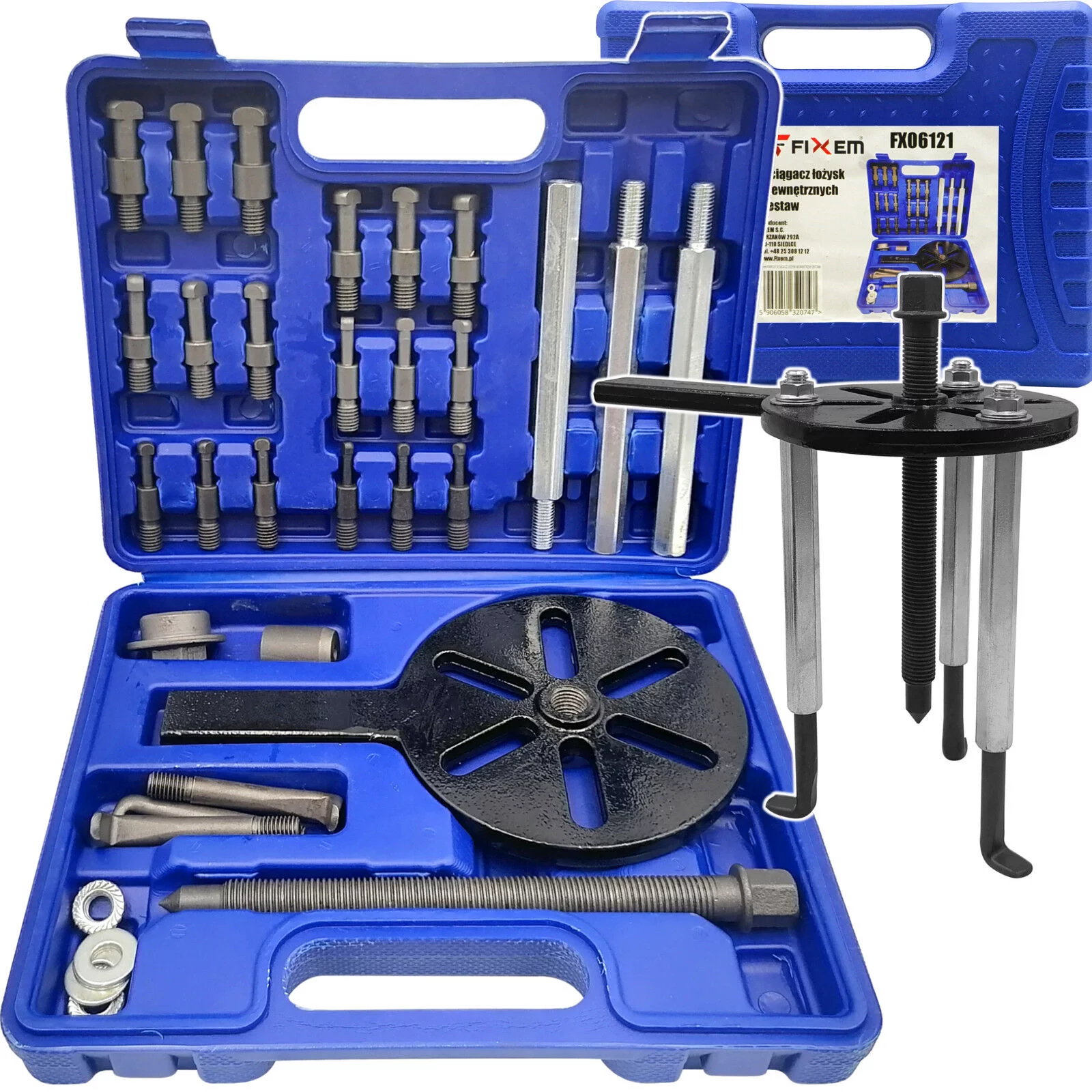 ŚCIĄGACZ ŁOŻYSK WEWNĘTRZNYCH ZESTAW