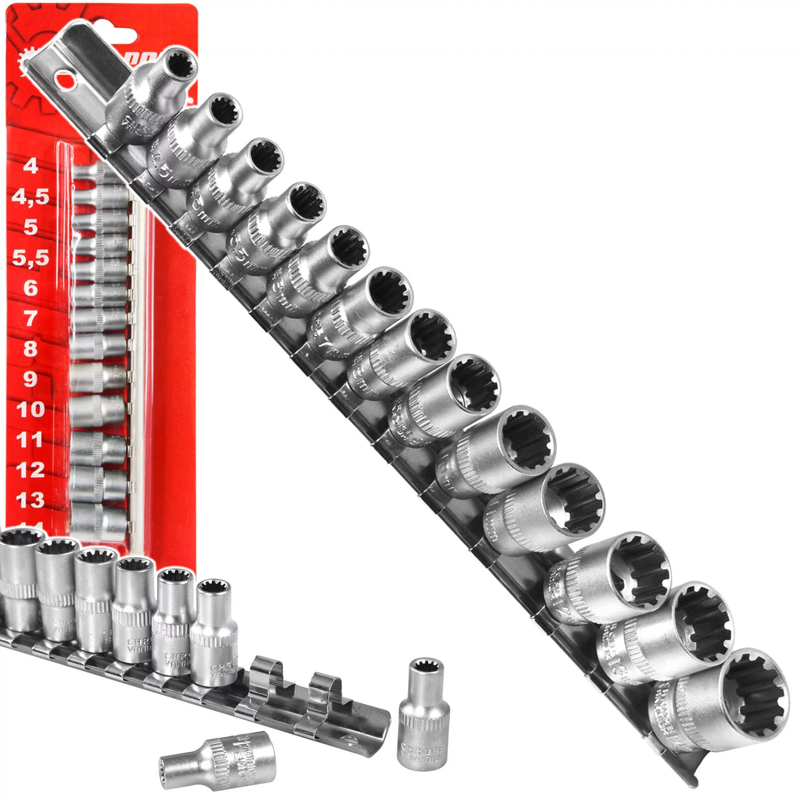 ZEST.NASADEK SPLINE 1/4''