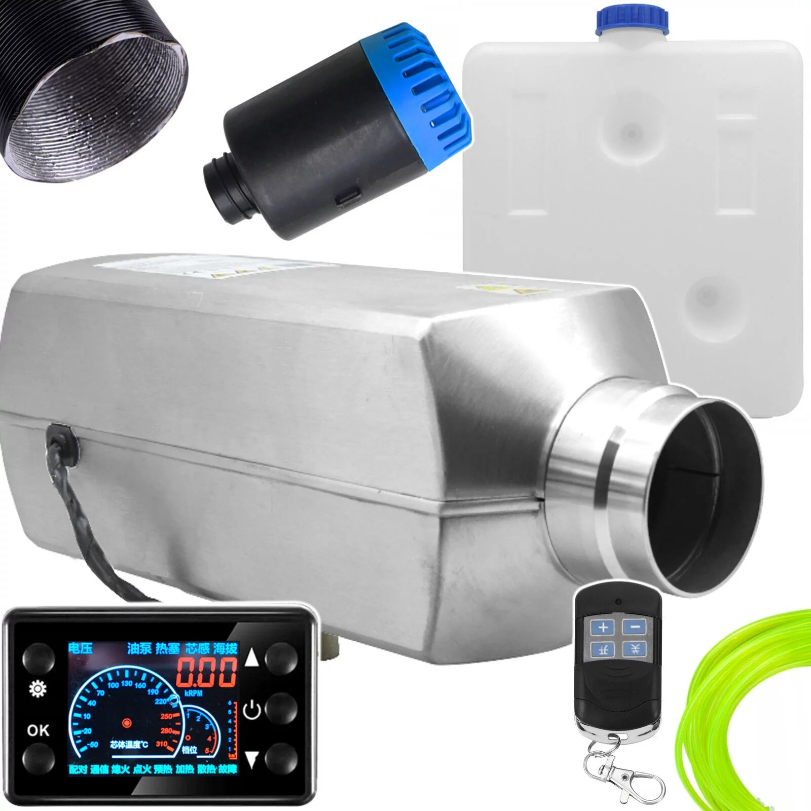 OGRZEWANIE POSTOJOWE ZESTAW 24V LCD