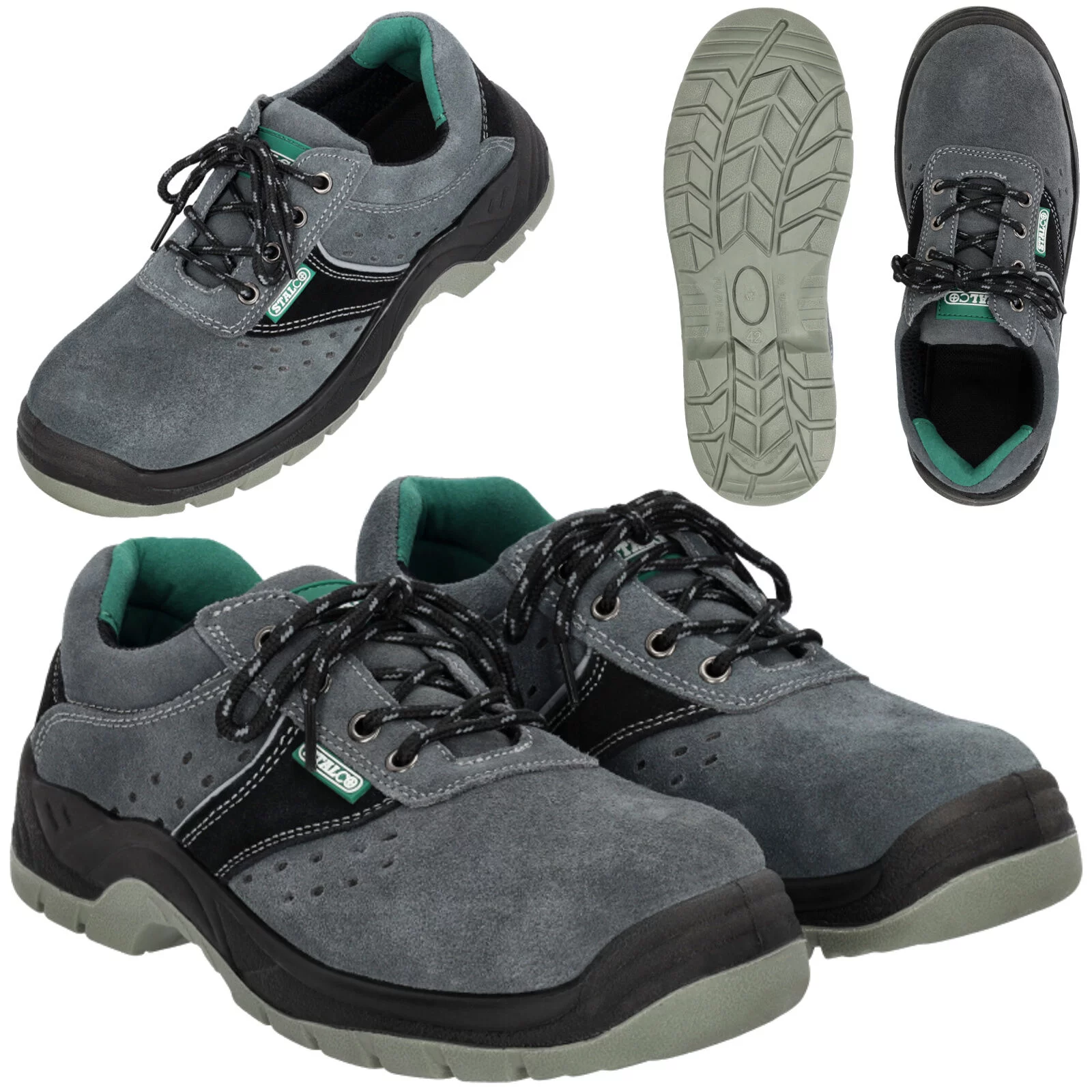 Półbut skórzany SERVICE S1 roz.45 STALCO S-47966