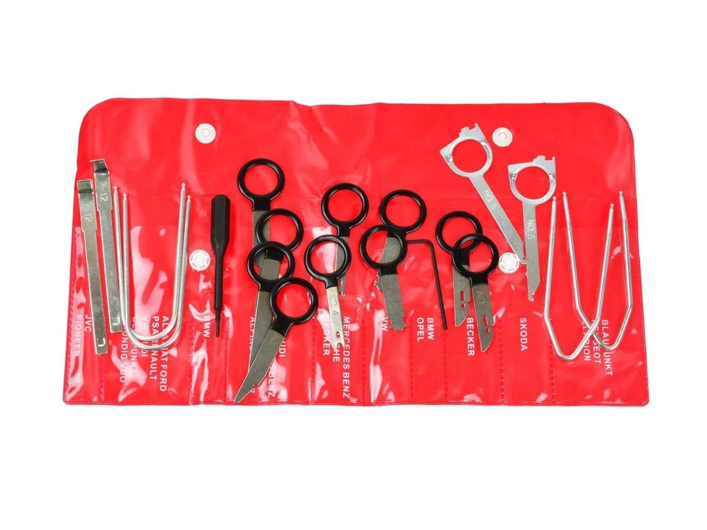 Zestaw do demontażu radia i nawigacji 20el.(25/50)