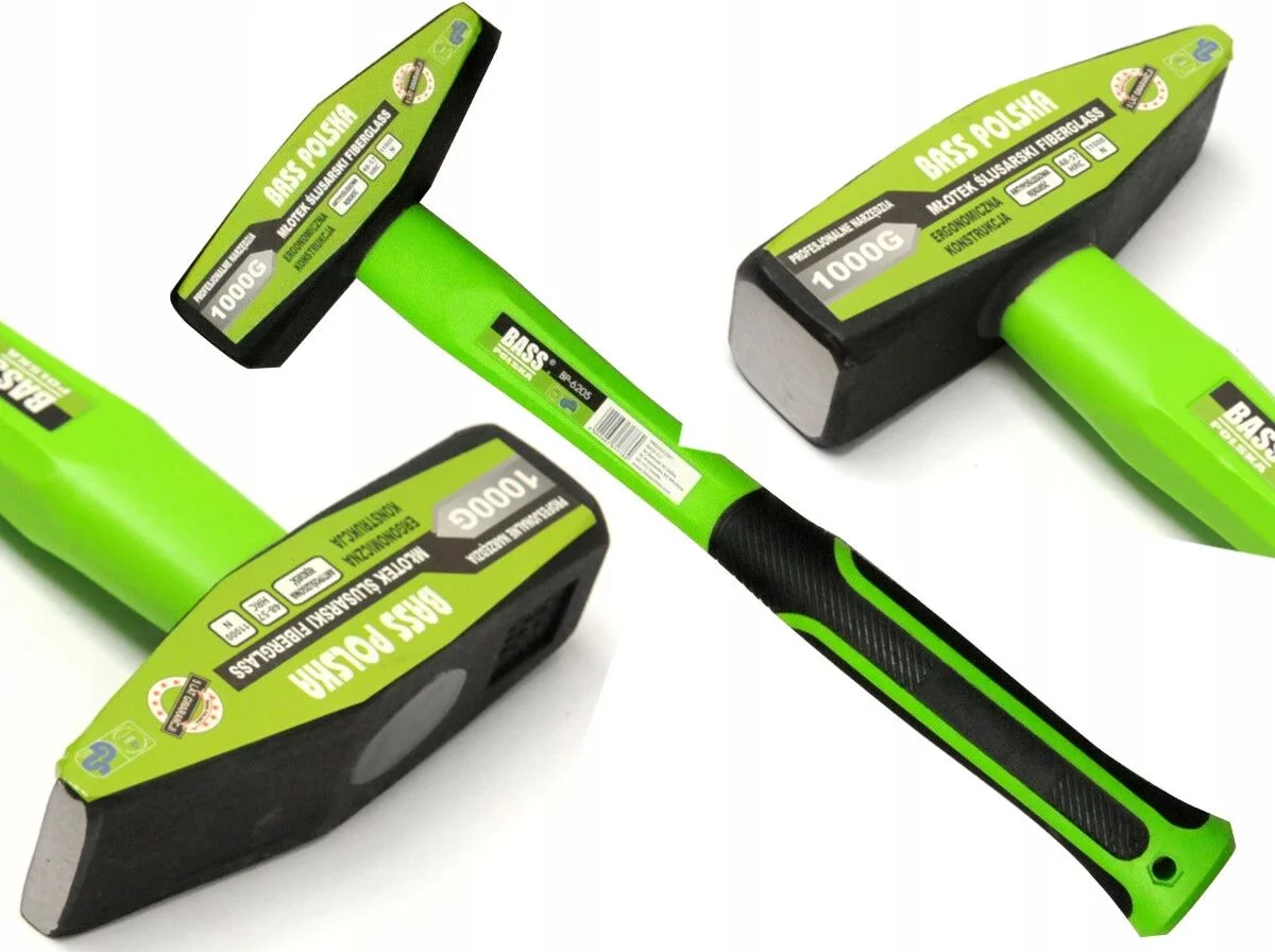 MŁOTEK 1000g RĘCZNY fiberglass 1kg