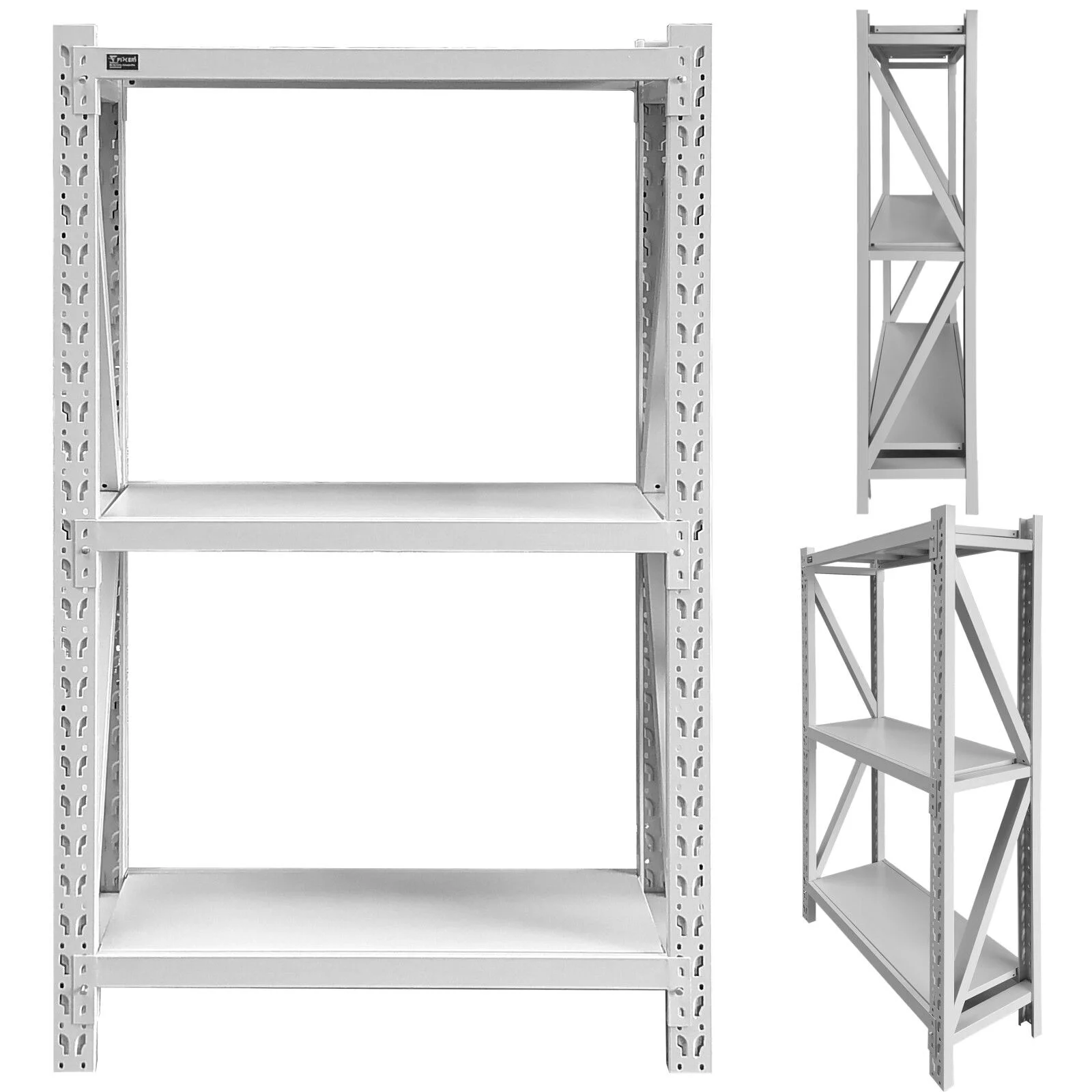 REGAŁ MAGAZYNOWY JN-30A 120x40cm H-2m 3xBOX