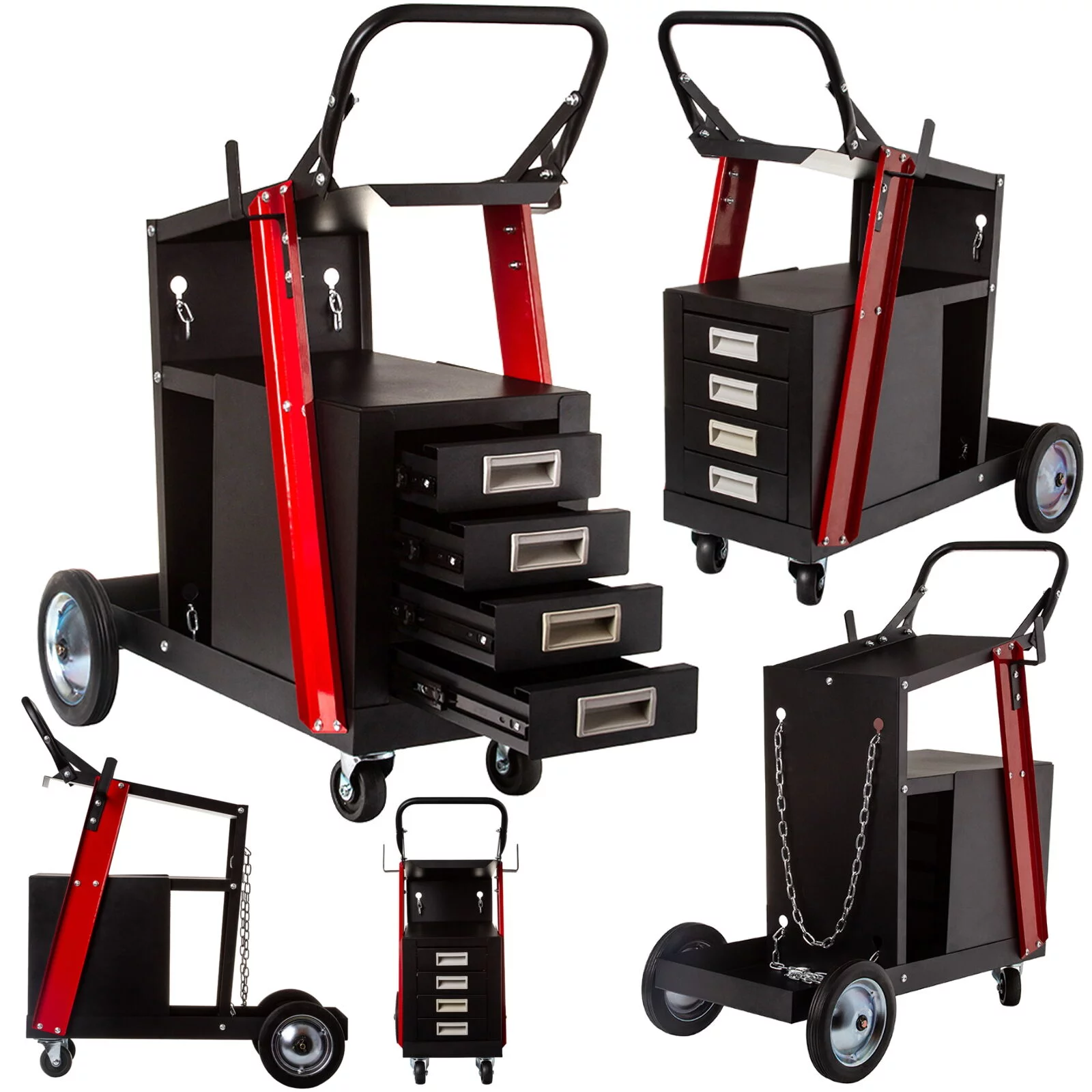 WÓZEK SPAWALNICZY Z SZUFLADAMI