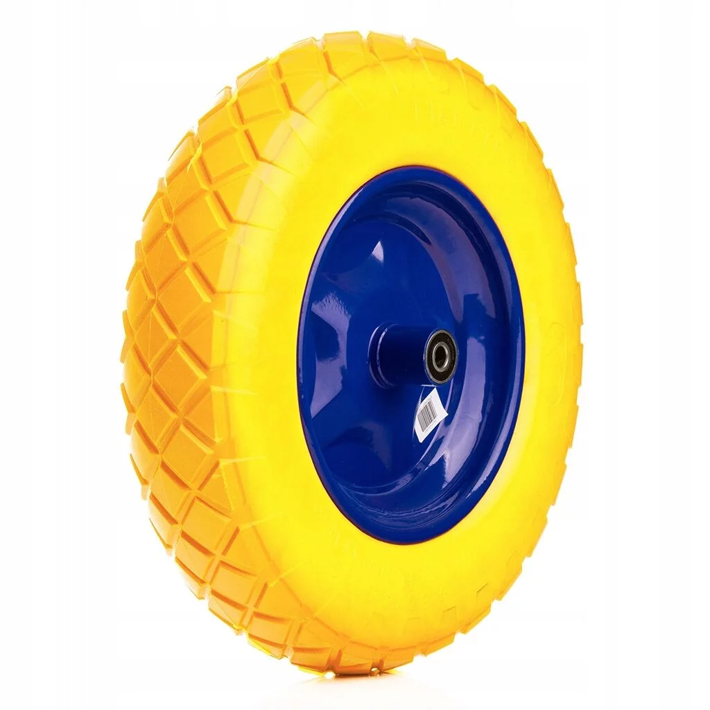 KOŁO KÓŁKO DO TACZKI TACZEK PEŁNE 4.00-8 400-8 400x8 BEZDĘTKOWE PEŁNE + OŚ