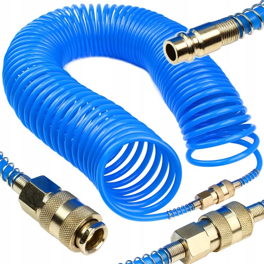 WĄŻ PNEUMATYCZNY 10m SPIRALNY