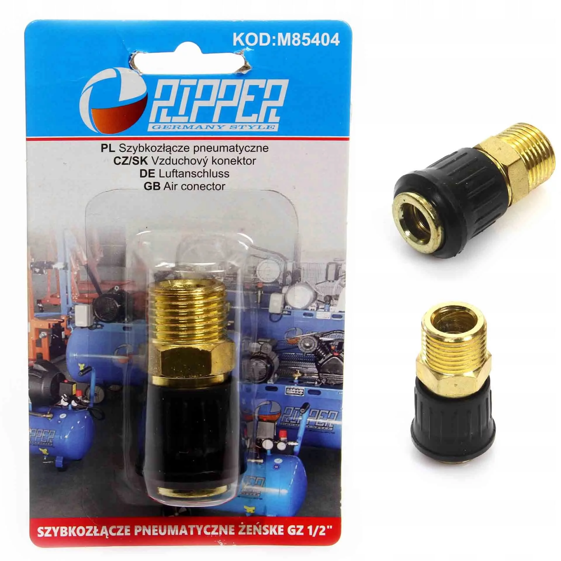 SZYBKOZŁĄCZE PNEUMATYCZNE ŻEŃSKiE GZ 1/2