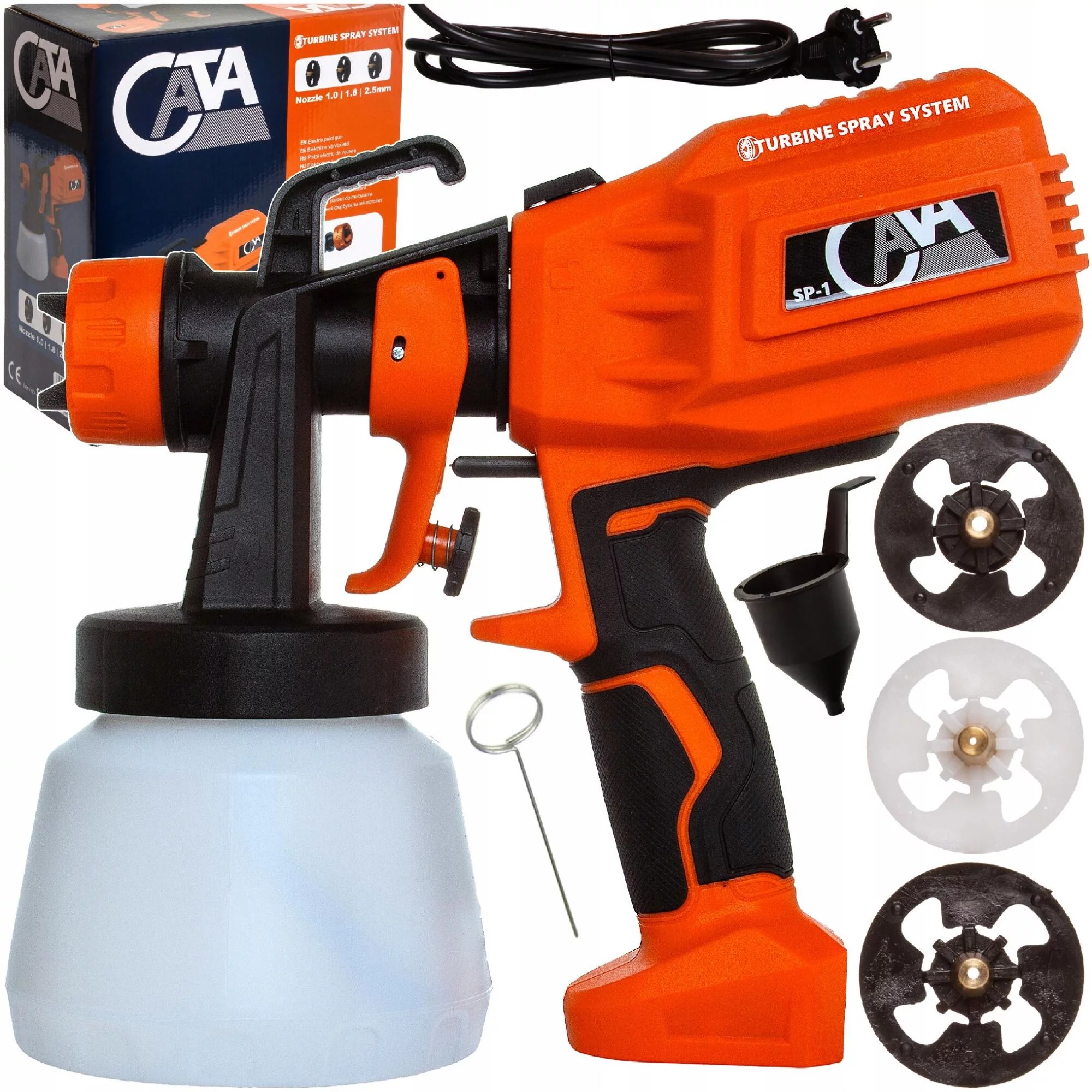 PISTOLET ELEKTRYCZNY DO MALOWANIA CATA