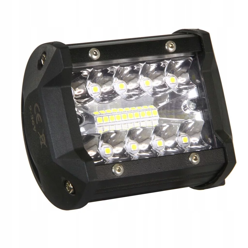 MOCNA LAMPA ROBOCZA LED 60W HALOGEN SAMOCHODOWY REFLEKTOR SZPERACZ 12V