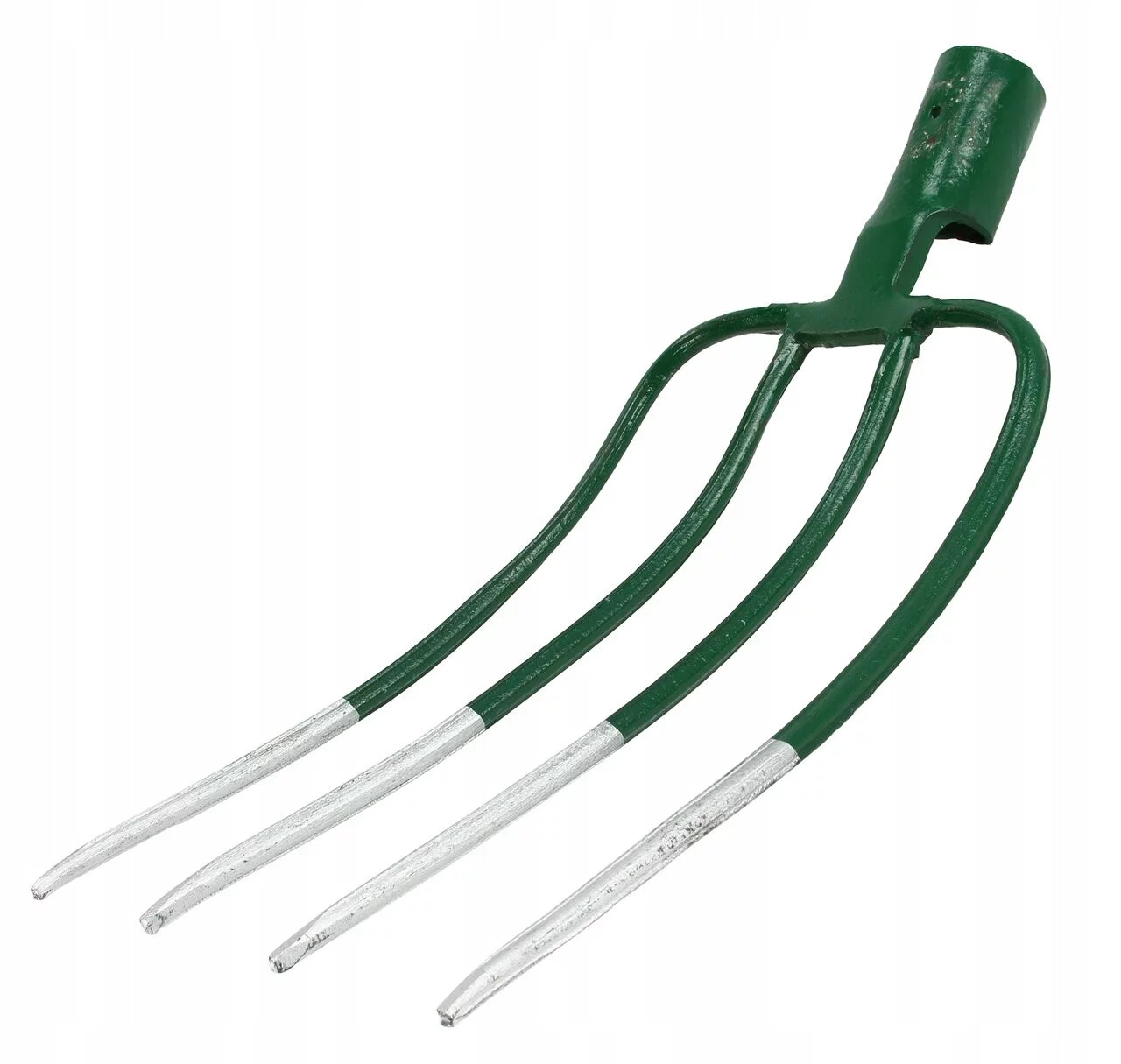 WIDŁY 4-ZĘBNE GOSPODARCZE BEZ TRZONKA ZIELONE