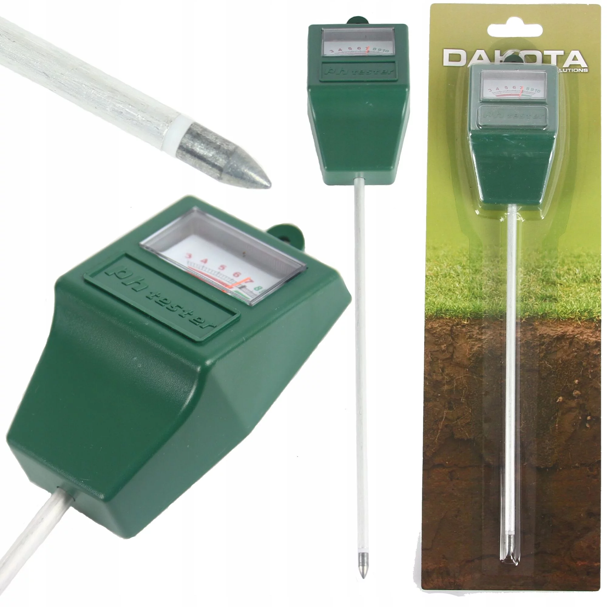 MIERNIK pH GLEBY 28cm