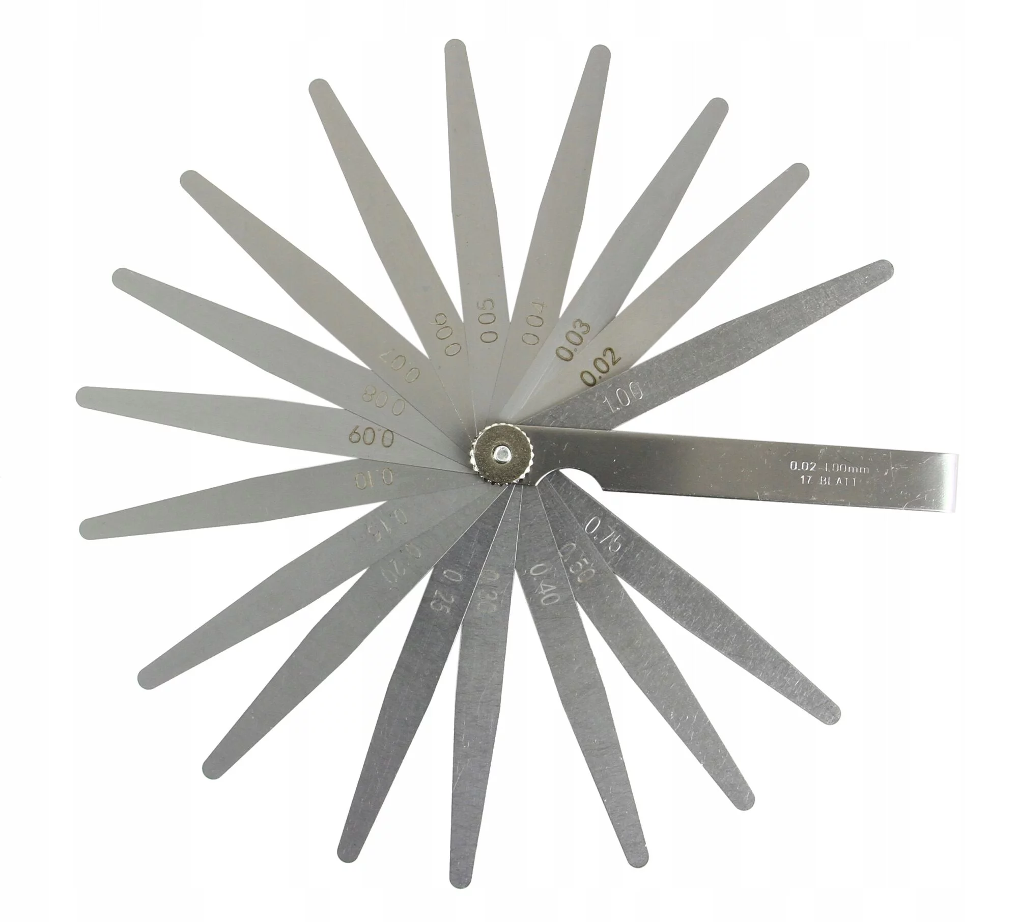 SZCZELINOMIERZ LISTKOWY 0.02-1mm