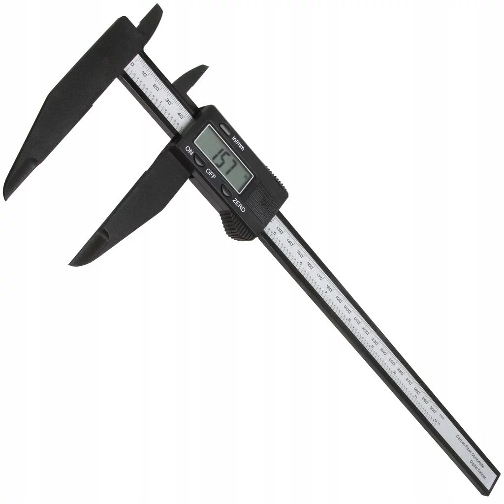 DOKŁADNA SUWMIARKA CYFROWA ELEKTRONICZNA Z TWORZYWA SZTUCZNEGO 0-300mm