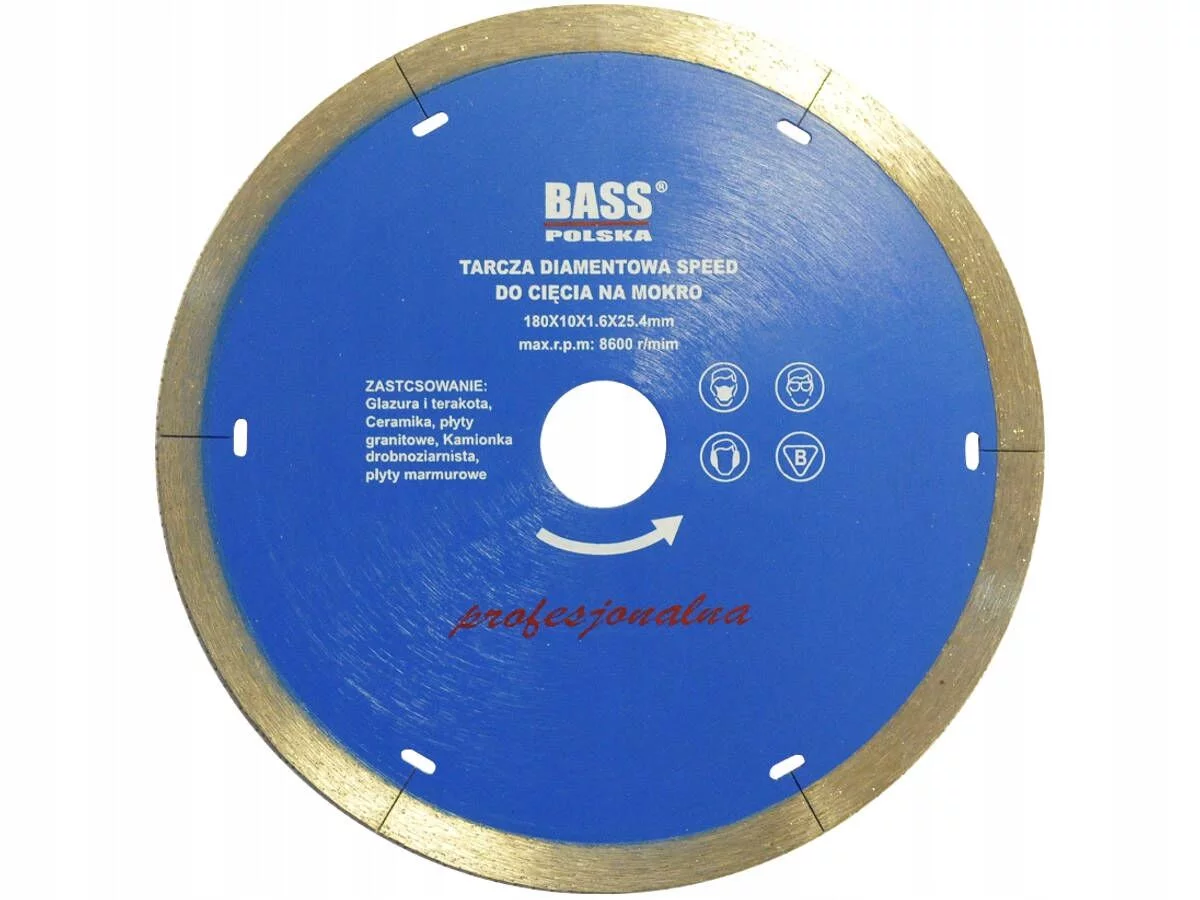 TARCZA DIAMENTOWA 180MMX25,4MM SPEED