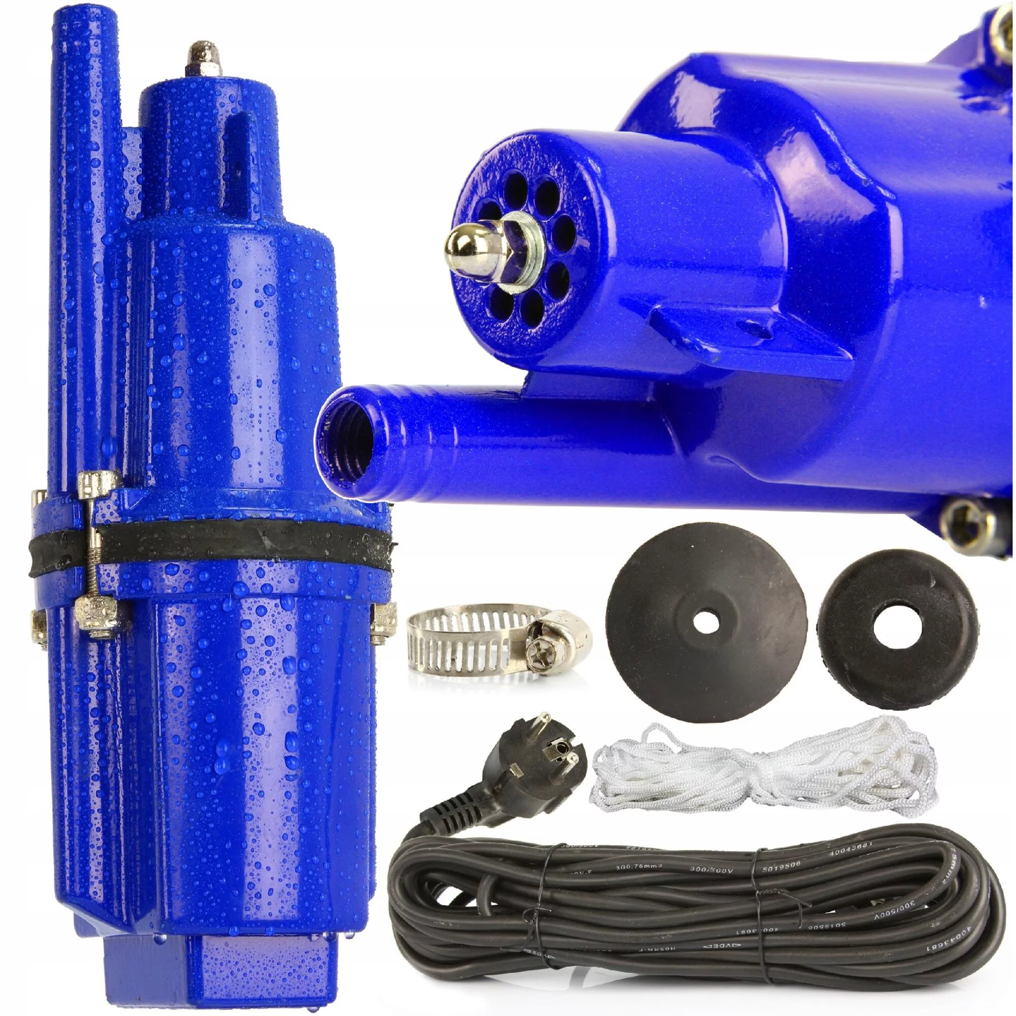 POMPA MEMBRANOWA ZANURZENIOWA GÓRNOSSĄCA DO WODY STUDNI 1080 l/h GŁĘBINOWA