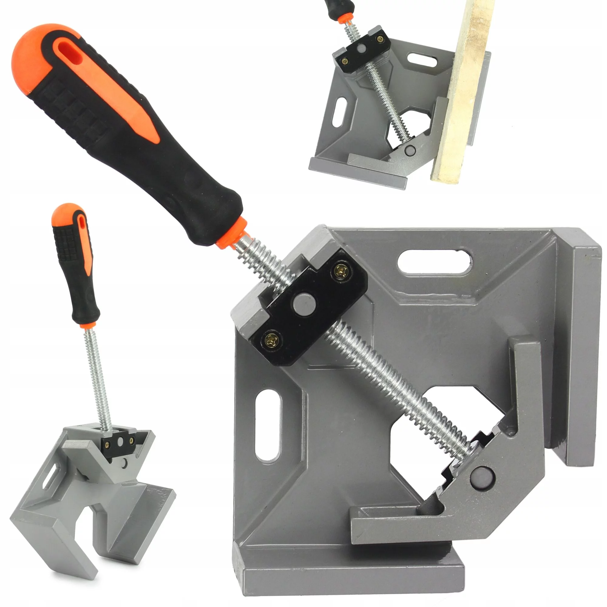 ŚCISK KĄTOWY STOLARSKI NAROŻNY IMADŁO NAROŻNE UCHWYT ZACISK 150x70