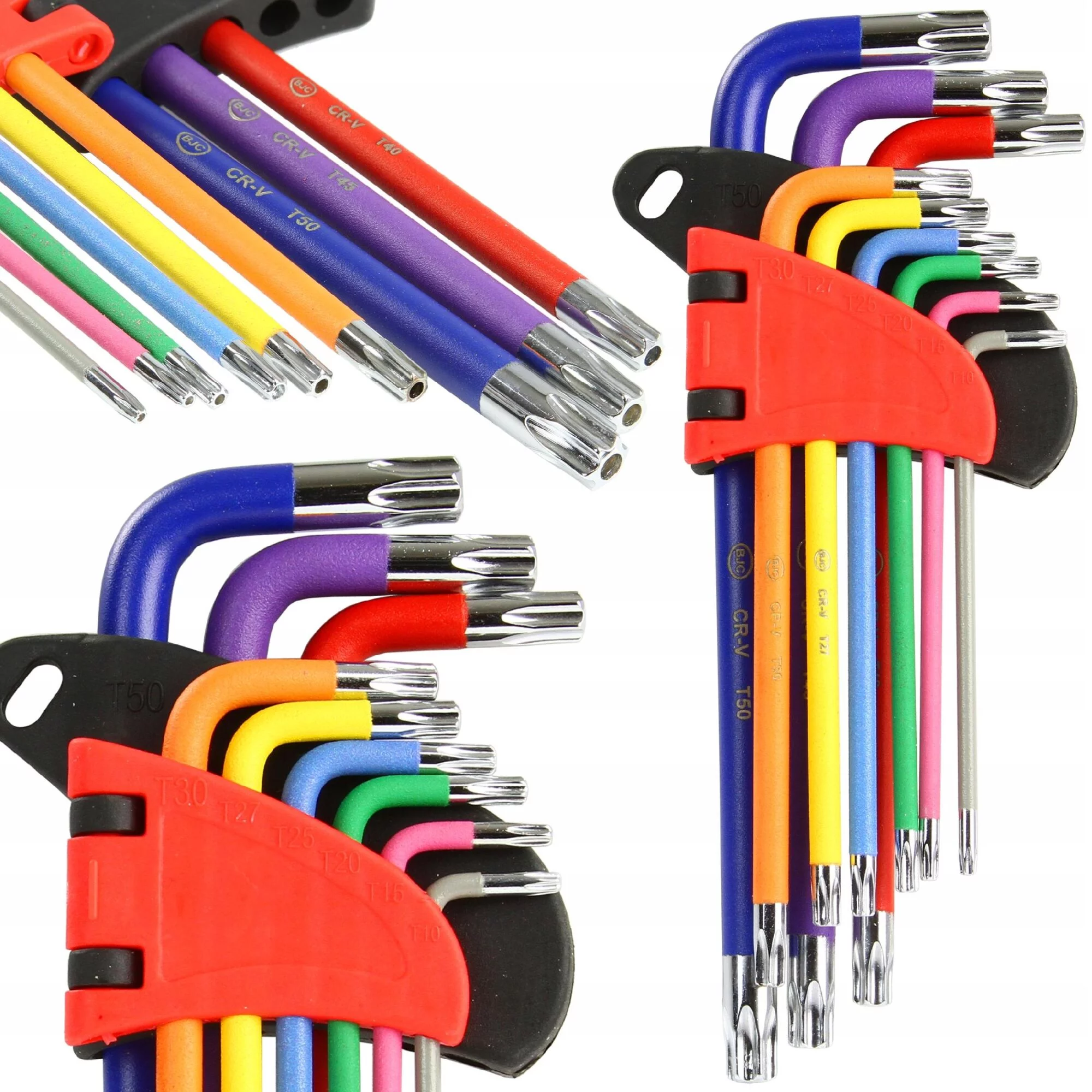 KLUCZE IMBUSOWE ZESTAW IMBUSY TORX TORXY T10-T50