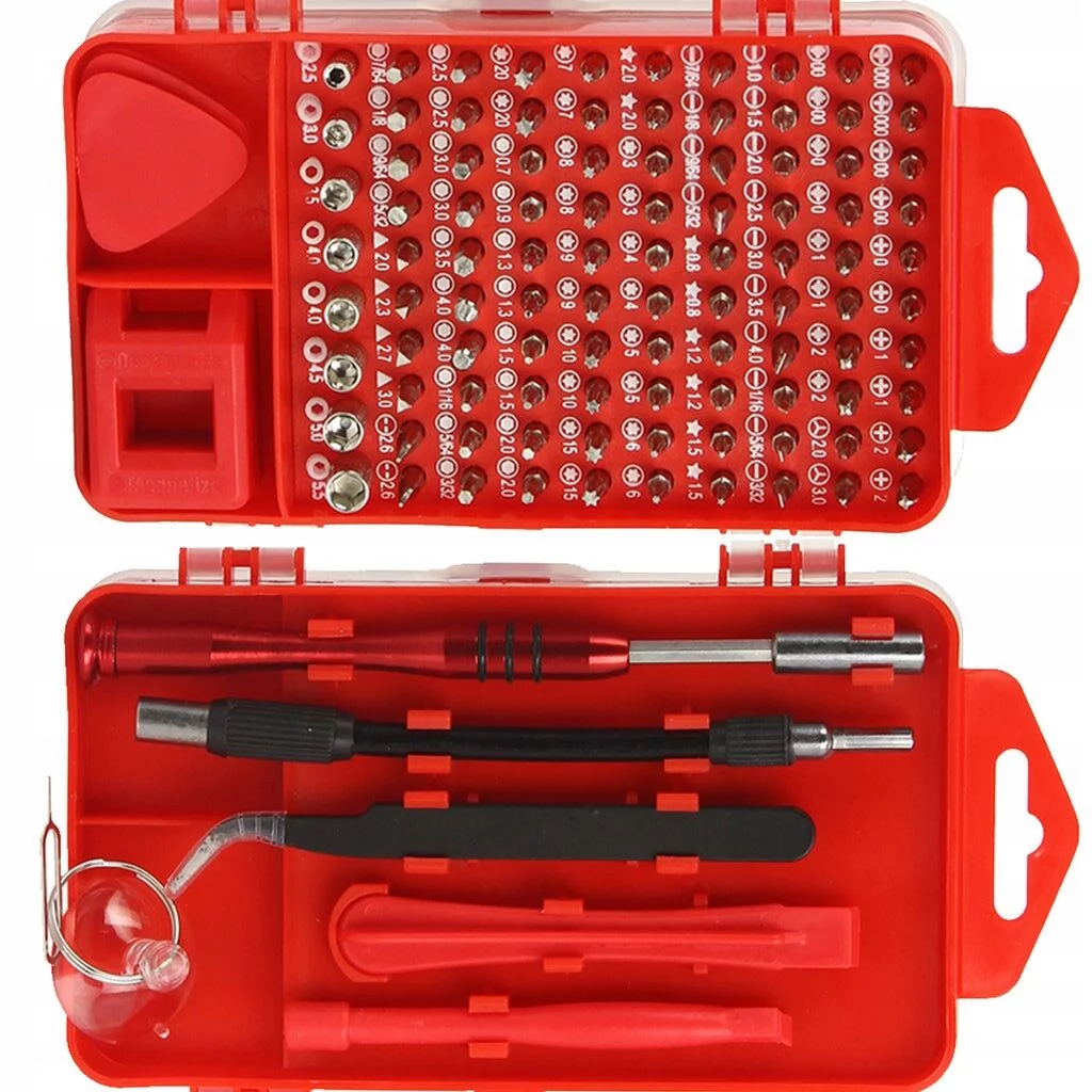 ZESTAW PRECYZYJNYCH ŚRUBOKRĘTÓW WKRĘTAKI GSM TORX 110EL