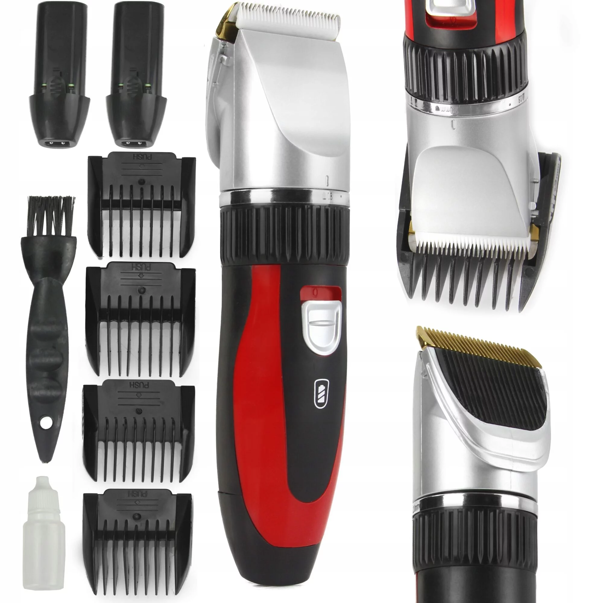 MASZYNKA DO STRZYŻENIA PSÓW ZWIERZĄT ZESTAW NIE WYRYWA WŁOSÓW CICHA